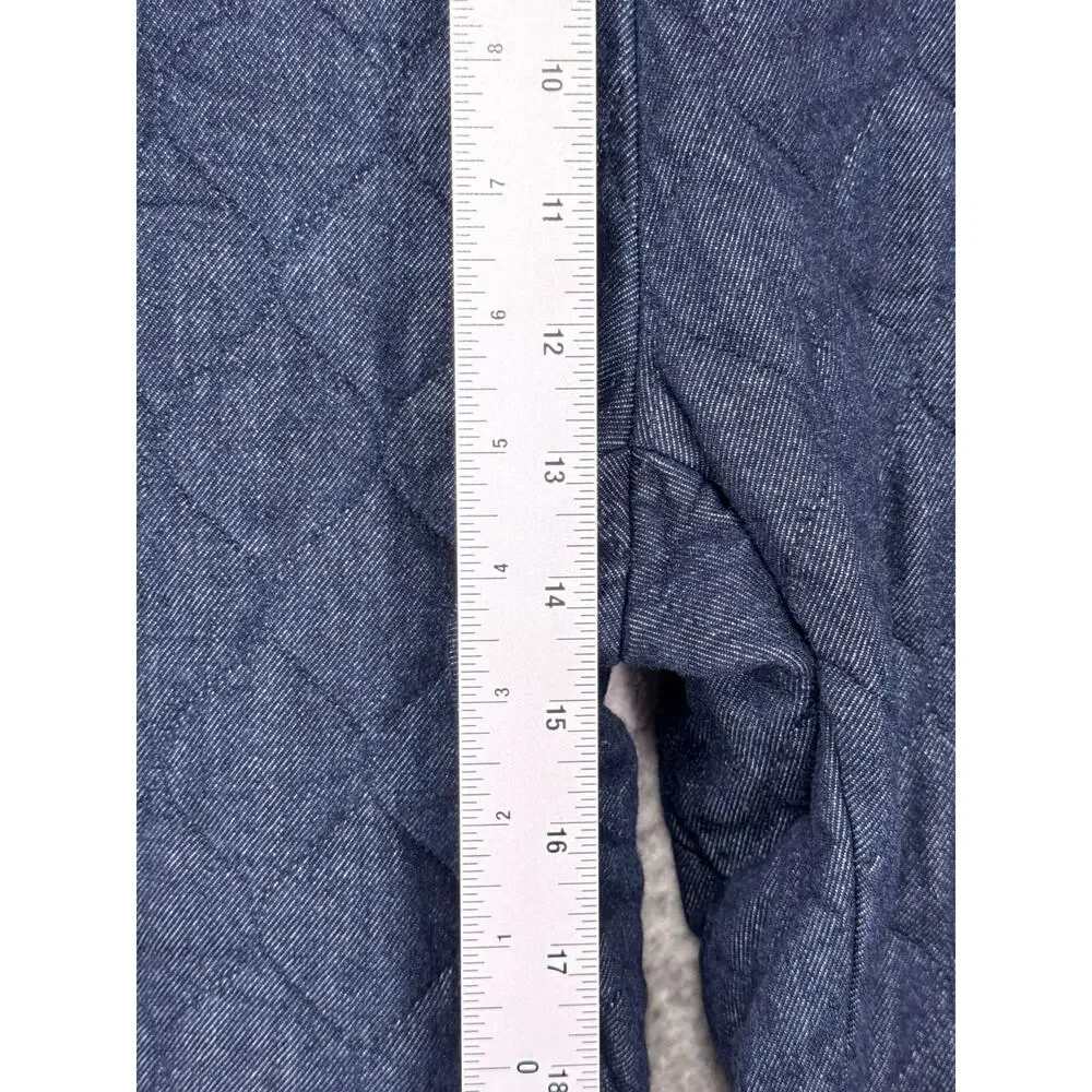 Levis Pants Small Womens Made & Crafted Roamer Quilted Relaxed Fit Cropped
